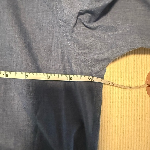 Steel & Jelly London Casual Blue Button Down Shirt with Classic Collar - Picture 6 of 8